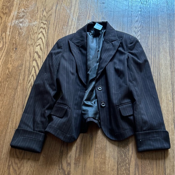 Bob mackie striped blazer - Picture 1 of 3